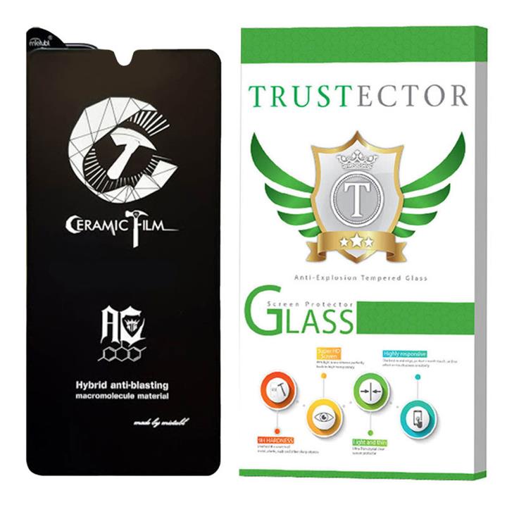 محافظ صفحه نمایش سرامیکی تراستکتور مدل CCB-T مناسب برای گوشی ال جی K41S Trustector CCB-T Ceramics Screen Protector For LG K41S